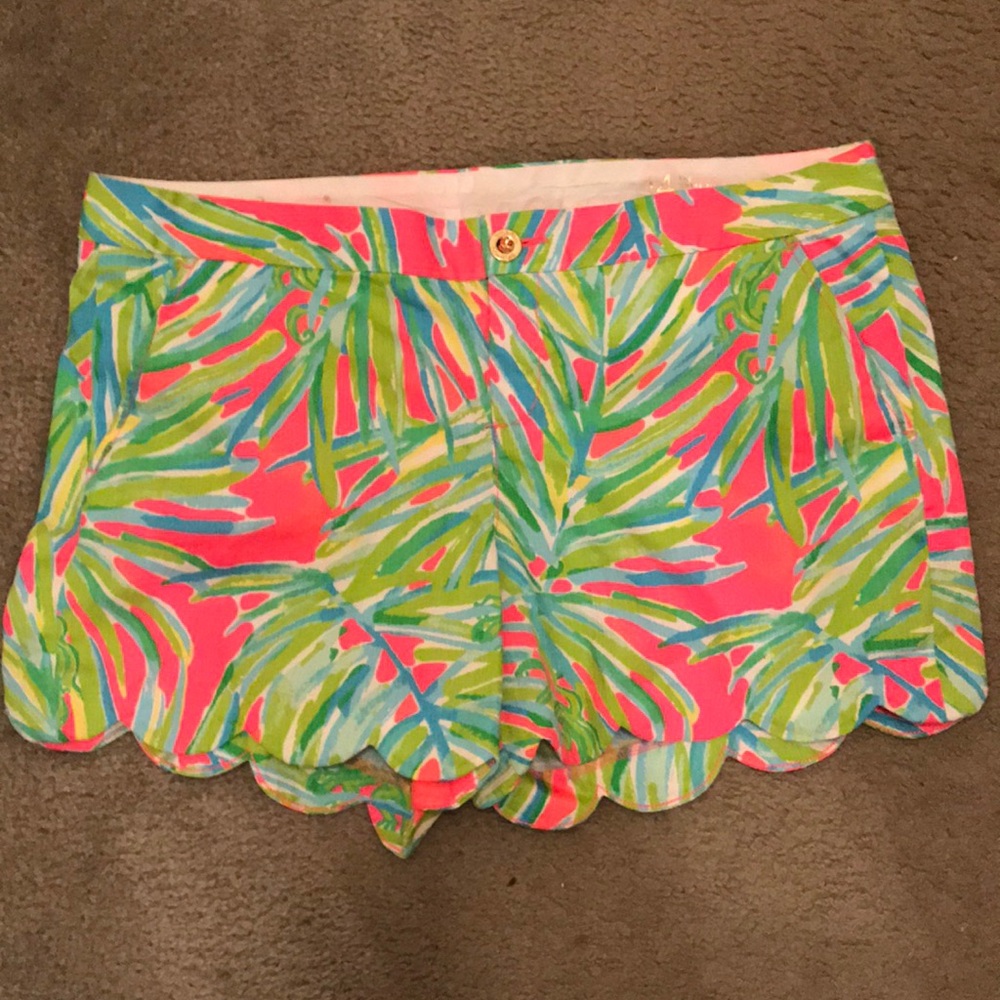 COPY - Lilly Pulitzer buttercup shorts